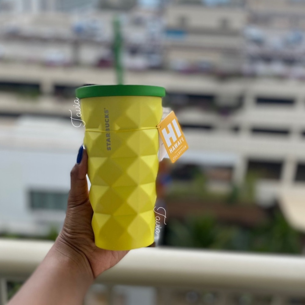 Hawaii EXCLUSIVE Pineapple Starbucks Tumbler